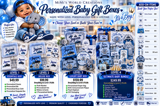 Personalized Baby Gift Box