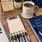 Custom 90's Vibes Magnetic Fridge & Desk Notepad