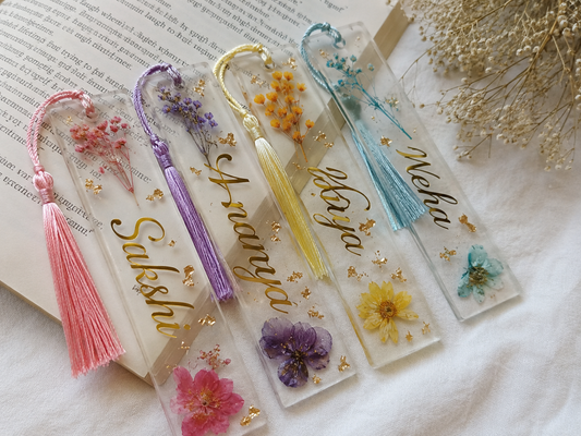 Personalized Resin Bookmark